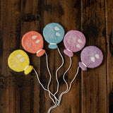 1-9 Pcs Baby Wool Felt Balloon & Cloud Decorations for Newborn Photography