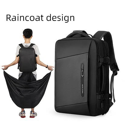 17 inch Laptop Backpack Expandable Men Business Carryon