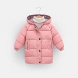 2-12Y Kids Down Long Outerwear Winter Clothes Teen