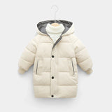 2-12Y Kids Down Long Outerwear Winter Clothes Teen