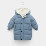 2-12Y Kids Down Long Outerwear Winter Clothes Teen