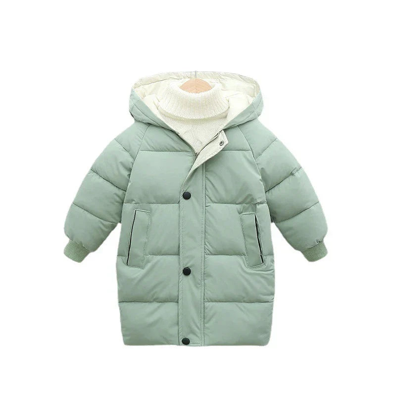 2-12Y Kids Down Long Outerwear Winter Clothes Teen