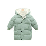 2-12Y Kids Down Long Outerwear Winter Clothes Teen