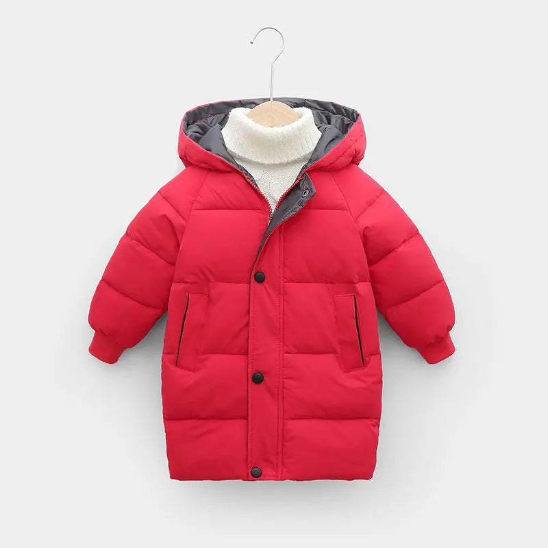 2-12Y Russian Kids Children's Down Outerwear Winter Clothes