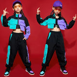 2021 Children Hip Hop Clothes Girls Jazz Street