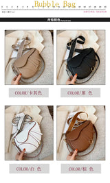 2023 New Women 's Bag Casual Saddle Bag