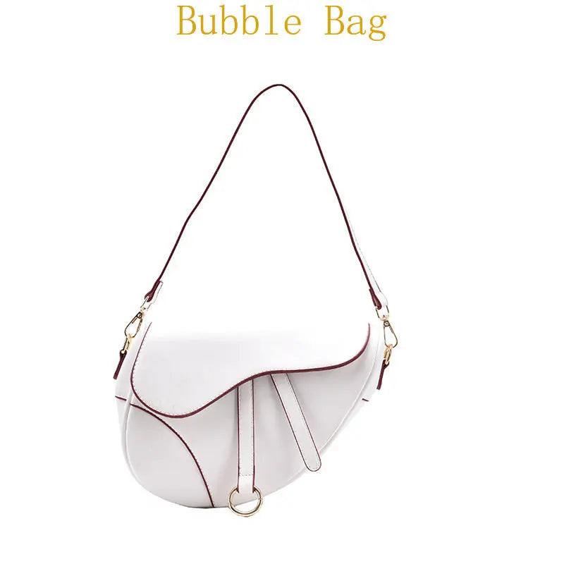 2023 New Women 's Bag Casual Saddle Bag