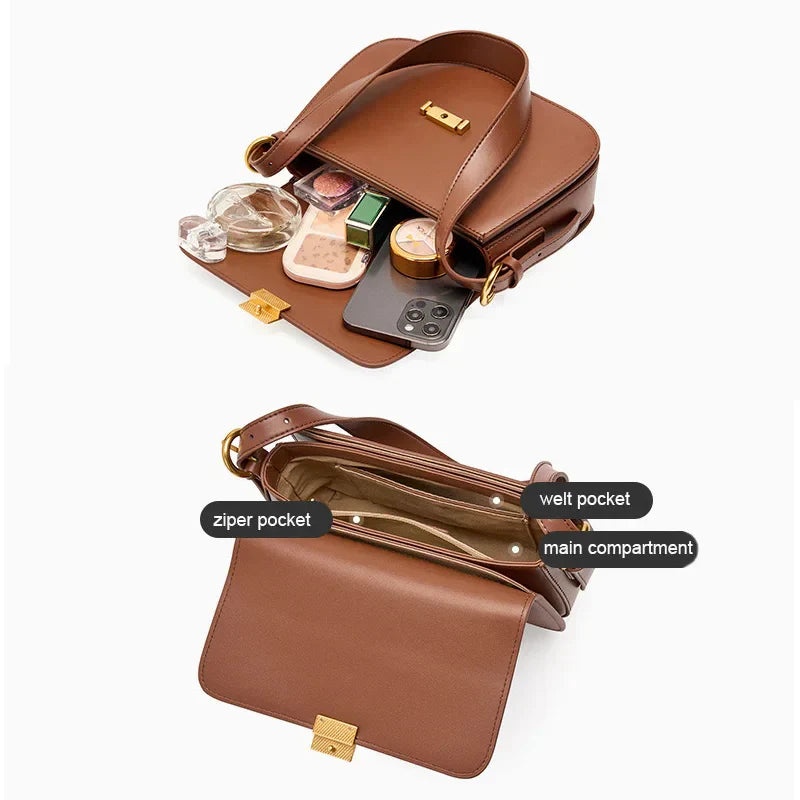 2023 Women Saddle Bag Female Small Wedding Flap