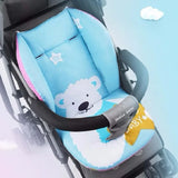 2023Baby Stroller Seat Soft Cushion Kids Pushchair Car