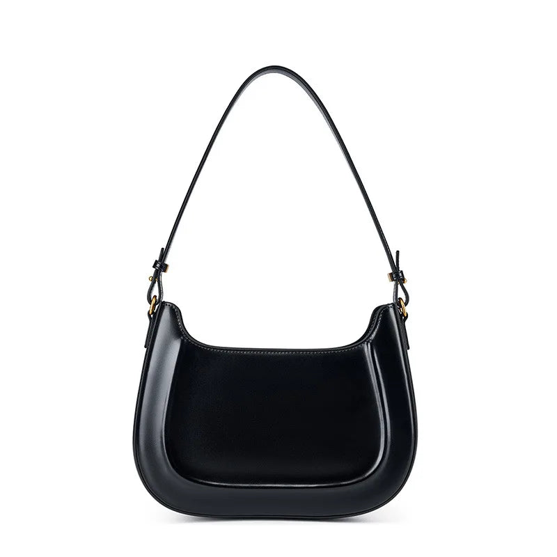 2024 New Arrival Women's Leather Underarm Saddle Bag