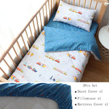 3Pcs Baby Bedding Set Newborns Star Pattern Kid