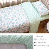 3Pcs Baby Bedding Set Newborns Star Pattern Kid