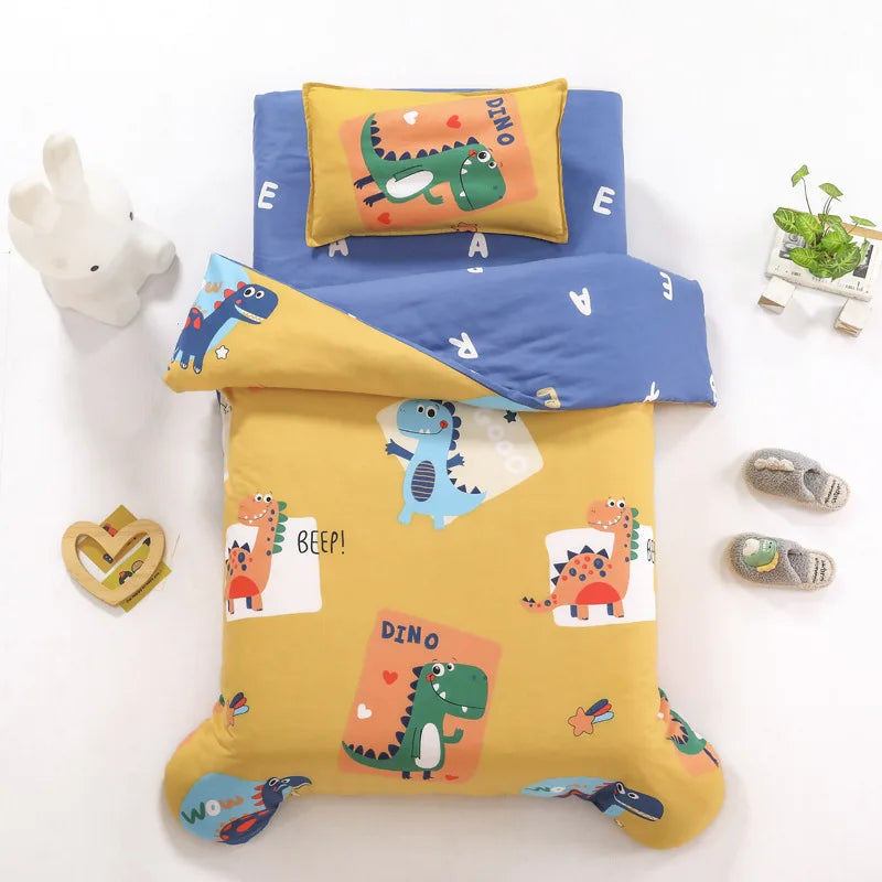 3pcs Baby Bedding Set Baby Kindergarten Crib Bed