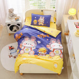 3pcs Baby Bedding Set Baby Kindergarten Crib Bed