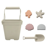 6PCS Silicone Children Beach Baby Toys Bucket Children