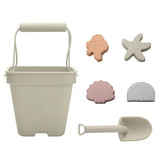 6Pcs/Set Silicone Beach Sensory Bucket Toy Animal Model