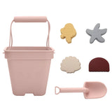 6Pcs/Set Silicone Beach Sensory Bucket Toy Animal Model