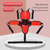 Adjustable five-point baby seat belt stroller stroller high