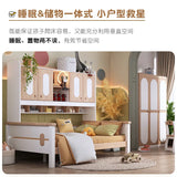 All-solid wood children ;s bed boy tatami combination