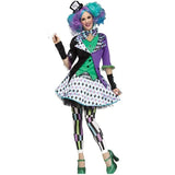 Anime Alice In Wonderland Clown Mad Hatter Maid