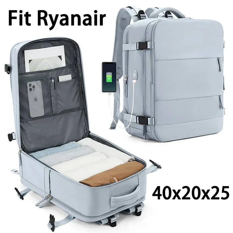 Backpack 40x20x25 Ryanair Travel Backpack for Women Men