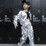 Bazzery Boys Hip Hop Jacket Girl Jazz Jogger