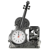 Desktop Decoration Pen Holder Bookcase Shelf Clock Violin Tabletop Finger Tape Children’s Toys