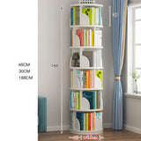 360° Rotating Children's Bookshelf with 6 Shelves