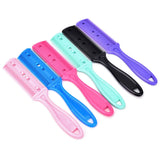 1PCS Double Sides Hair Razor Comb With 2