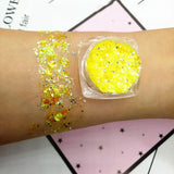 18 Colors Diamond Sequins Eyeshadow Body Face Sequins