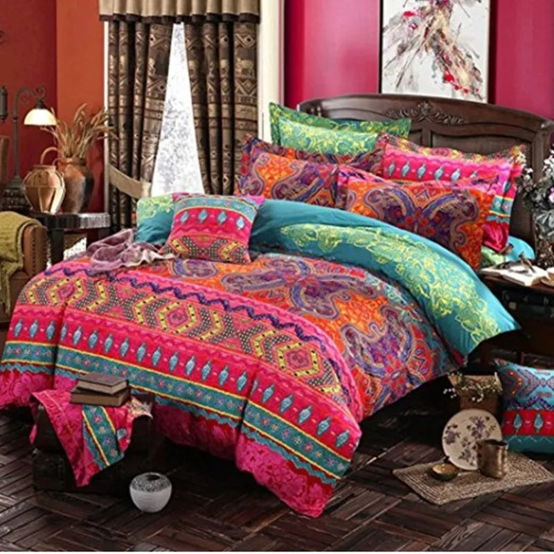 Bohemian 3d comforter bedding sets Mandala duvet cover