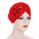 10 Color Hot Headscarf Hat Fold Watermelon Hat