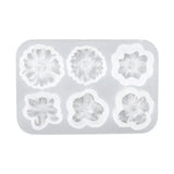 3D Flower Shaped Silicone Molds Candy Epoxy Resin