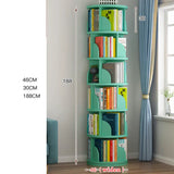 360° Rotating Children's Bookshelf with 6 Shelves