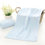 10 Pcs/Set Bamboo Fiber Face Towel 25x50cm Soft