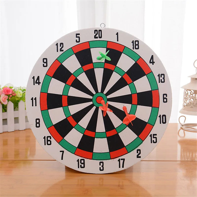 Diameter 29.5cm Darts Target +3 Darts Wall-mounted Two-sided