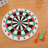 Diameter 29.5cm Darts Target +3 Darts Wall-mounted Two-sided