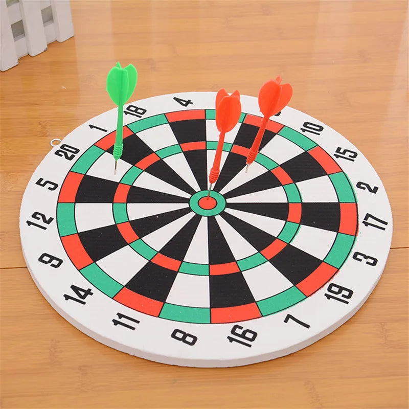 Diameter 29.5cm Darts Target +3 Darts Wall-mounted Two-sided