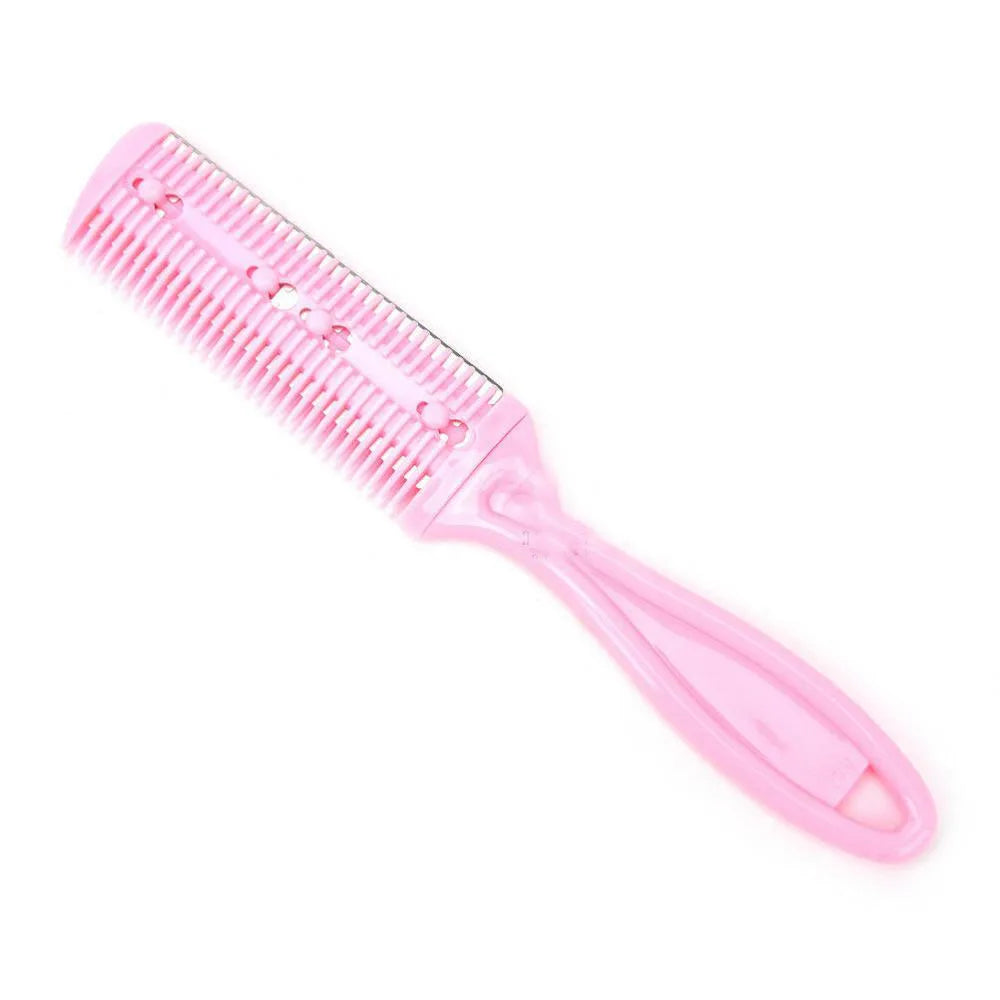 1PCS Double Sides Hair Razor Comb With 2