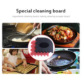 2pcs Set Durable Grill Pan Scrapers Cookware Cleaning