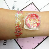 18 Colors Diamond Sequins Eyeshadow Body Face Sequins