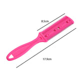 1PCS Double Sides Hair Razor Comb With 2