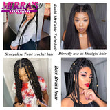 24" Jumbo Braids Synthetic Hair - Ombre Box Braids