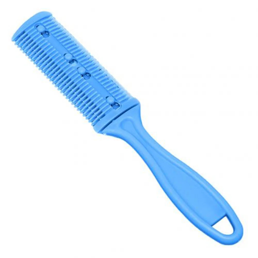 1PCS Double Sides Hair Razor Comb With 2