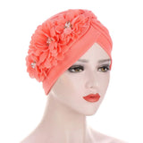 10 Color Hot Headscarf Hat Fold Watermelon Hat