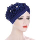 10 Color Hot Headscarf Hat Fold Watermelon Hat