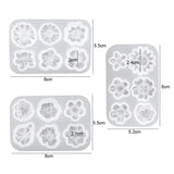 3D Flower Shaped Silicone Molds Candy Epoxy Resin