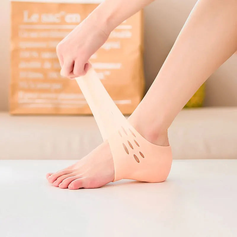 12PCS Silicone Breathable Heel Protector Foot Skin Care