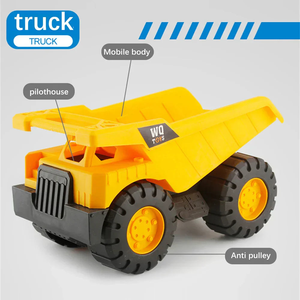 1/2PCS Kids Engineering Truck Car Toy Snow Beach