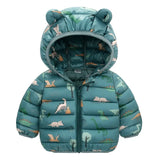 1-5 Years Baby Boy Hooded Lightweight Down Jacket